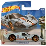 Hot Wheels 67 Fort GT40 Mk.iv Hot Wheels Tekli Arabalar 1/64 Ölçek Metal Oyuncak Araba