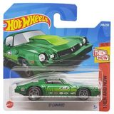 Hot Wheels - ´81 Camaro - Then and Now 10/10 - HCV81 - Short Card - Edelbrock - Bell - yeşil metalik - Mattel 2022