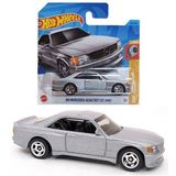 Hot Wheels '89 Mercedes-benz 560 Sec Amg - Gri (1/64)