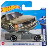 Hot Wheels - ´89 Mercedes-Benz 560 SEC AMG - Wild Widebody 2/5 - JBB11 - Short Card - Thema - Metalik arduvaz grisi - Mattel 2025-1:64