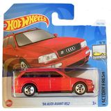 Hot Wheels - ´94 Audi Avant RS2 - Factory Fresh 9/10 - HTC54 - Short Card - kırmızı - Mattel 2024 - 1:64