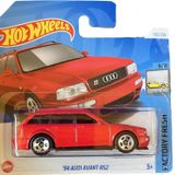Hot Wheels - ´94 Audi Avant Rs2 - Factory Fresh 9/10 - HTC54 - Short Card - Kırmızı - Mattel 2024 -