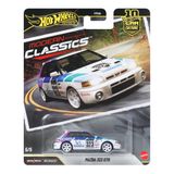 Hot Wheels Araba Kültürü Premium 1:64 Ölçekli Döküm Oyuncak Mazda 323 GTR Gerçek Sürücüler Lastikler ve Metal/Metal Gövde ve Şasi, Modern Klasikler