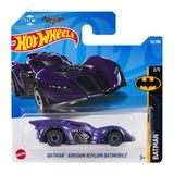 Hot Wheels - Arkham Asylum Batmobile - Batman 2/5 - HCW63 - Kısa Kart - Mor Metalik - DC - Mattel 2022