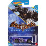 HOT WHEELS Batman Arkham Asylum Batmobile Özel Seri Koleksiyon Aracı Mattel Hotwheels Oyuncak Batman Arabası DC