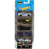Hot Wheels Beşli Oyuncak Araba Seti Siyah Kırmızı, Eğlenceli Oyuncak, Çocuklar Için Güvenli, Kalitel