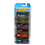 Hot Wheels Beşli Oyuncak Araba Seti Siyah