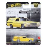 Hot Wheels Car Culture Premium Arabalar 70 Chevelle Ss Wagon JBK67 - Siyah - Beyaz