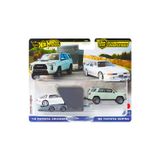 Hot Wheels Car Culture Team Transport 18 Toyota 4Runner 89 Toyota Supra Hrv37