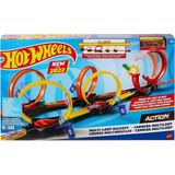 Hot Wheels Çok Çemberli Yarış Seti Eğlenceli Tasarım ile 3+ Yaş Çocuklar İçin Sınırsız Oyun