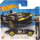 Hot Wheels - Corvette Grand Sport Roadster - Hw Roadsters 3/10 - Hkh38 - Short Card - Good Year - Be
