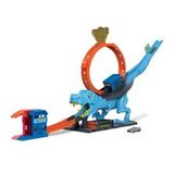 Hot Wheels Dinozor ile Mücadele - Mavi Su Dünyası (Çok Renkli)