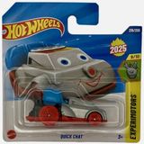 Hot Wheels Experimentors Serisi Quick Chat, 2025 Özel Sürüm, Gümüş ve Kırmızı, Die-Cast Metal Oyuncak Araba, 9/10, 3+ Yaş