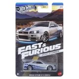 HOT WHEELS Fast & Furious Brian O'Conner Nissan Skyline R34, Oyuncak Araba