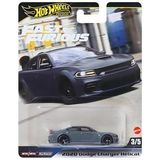 Hot Wheels Fast Furious Premium 2020 Dodge Charger Hellcat Jbl96