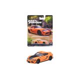 HOT WHEELS Fast & Furious Premium 2021 Toyota GR Supra 1:64 Metal Diecast Araba Modeli