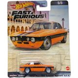 HOT WHEELS Fast & Furious Premium Alfa Romeo Giulia Sprint GTA HKD29, Oyuncak Araba