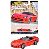 Hot Wheels Fast-Furious Premium Araba 2003 DODGE VIPER SRT10 HNW46-JBL85