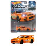 Hot Wheels Fast-Furious Premium Araba Nissan Skyline Gt-R ( Bnr34) Hnw46-Hkd21