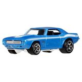 Hot Wheels Fast & Furious Temali Arabalar 1969 Camaro JKX13 - Siyah - Beyaz