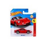 HOT WHEELS Ferrari Dino 206 Gt Kırmızı 1:64 Die-Cast Metal Koleksiyon Oyuncak Araba Mattel 150/250