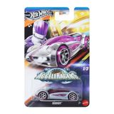 Hot Wheels Film Arabaları Özel Seri Iridium JCB92 - Siyah - Beyaz