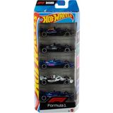 Hot Wheels Formula 1 5'li Araba Seti JLN11 - Renkli
