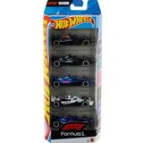 HOT WHEELS Formula 1 5'li Yeni Set 2025 Araçları Mercedes, Red Bull, Alpine, Haas, Williams