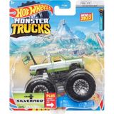 Hot Wheels FYJ44 Monster Trucks 1:64 Araba Hw Monster 68 Sılverado HCP41 - Renkli