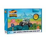 Hot Wheels HHJ36 Monster Trucks Kinetik Kum Oyun Seti