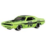 Hot Wheels HLH72-JKX97 70 Dodge Hemi Challenger Neon Yarışçılar