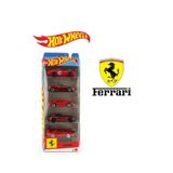 HOT WHEELS Hw 5 li Ferrari Araba Seti Ferrai sf 90 Ferrari f40 Ferrari Dino 206 Ferrari Model Araba i