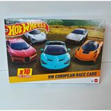 Hot Wheels Hw European Race Cars -10'lu Set - Astonmartin /koenigsegg/gma/porsche/lamborghini/lotus/mclaren/bugatti