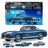 Hot Wheels HWW25 Premium Serisi Mercedes-Benz 300 SL Araba 1600 Parça Yapım Seti