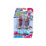HOT WHEELS HXL17 Skate Retro Temalı İkili Parmak Kaykay ve Ayakkabı Paketi (KARIŞIK GÖNDERİM)
