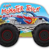 Hot Wheels: I Am a Monster Truck: A Board Book with Wheels