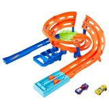 Hot Wheels İkili Yarış ve Akrobasi Pisti - Mavi Su Dünyası