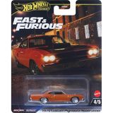 Hot Wheels Jbl87 Fast Furious 1970 Custom Plymouth Roadrunner Araba