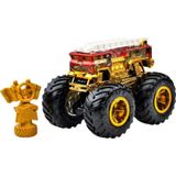 Hot Wheels JDV96 Monster Trucks BIG FOOT TROPHY ŞAMPİYONLARI TEKLİ ARABA - 5 ALARM JDW00