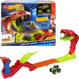 Hot Wheels JJN44 Monster Trucks Snake Bite Güç Darbesi Oyun Seti