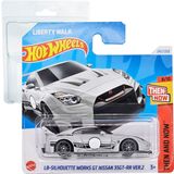 Hot Wheels LB-Silhouette Works GT Nissan 35GT-RR Ver.2 Liberty Walk Then and Now 8/10 (242/250) HTC72 Gri 2024 + Koruyucu Kısa Kart Frikimonkey