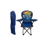 Hot Wheels Lisanslı Katlanabilir Çocuk Kamp Sandalyesi - Mavi