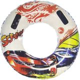 Hot Wheels Lisanslı Tutmaçlı Büyük Boy Deniz Simidi Havuz Simidi Yetişkinler için Simit 91cm