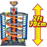 Hot Wheels Mega Garaj 3+ Yaş Oyuncak Araba Seti 70 cm Yükseklikte Eğlenceli Oyun Alanı