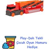 Hot Wheels Mega Tır, 3 Yaş ve Üzeri, GHR48 + Play-Doh Oyun Hamuru