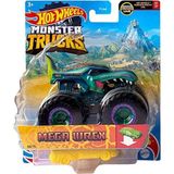 Hot Wheels Mega Wrex Oyuncak Araba Monster Trucks Serisi 5-7 Yaş Erkek Çocuklar İçin Eğlenceli