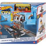 Hot Wheels Merkezi Tamir Dükkanı Oyun Seti - Renki