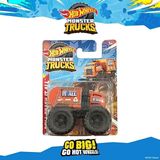 Hot Wheels Monster Truck Will Trash It All Orange Garbage Mattel 2022 1/64 - Siyah