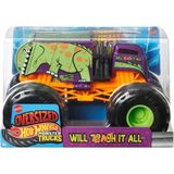 Hot Wheels Monster Trucks 1:24 Arabalar Will Eat It All JJB04 - Siyah - Beyaz