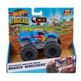 Hot Wheels Monster Trucks 1:43 Kükreyen Araba Mavi